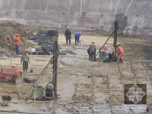 丁青我公司承建北京房山区水池地基注浆加固工程